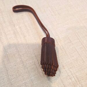 Portland Leather Goods - POM tassel In Cognac Or Nutmeg